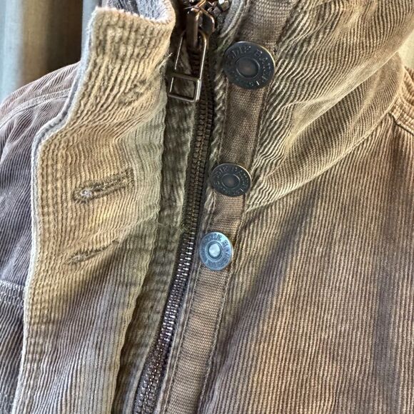 Brown Corduroy Eddie Bauer Chore/Barn Jacket - L - Picture 3 of 13